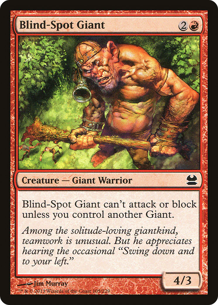Blind-Spot Giant (MMA-105)  Foil - Modern Masters