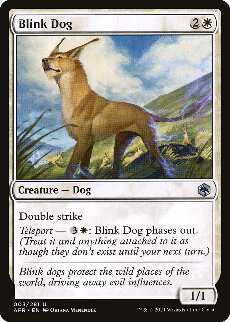 Blink Dog (AFR-003)  Foil - Adventures in the Forgotten Realms