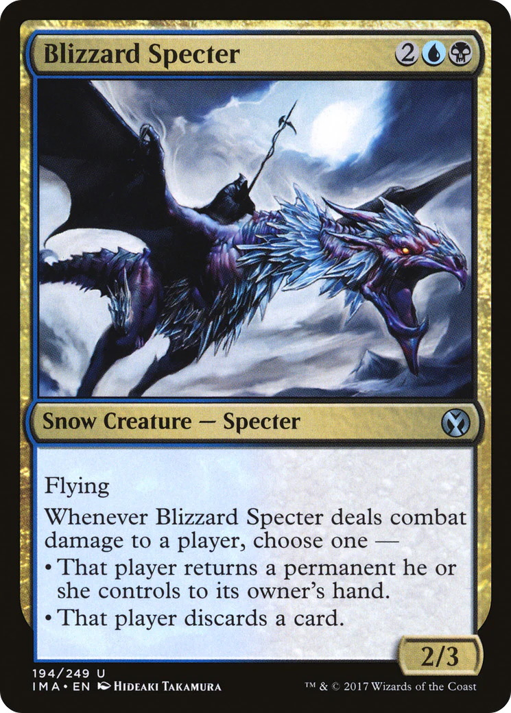 Blizzard Specter (IMA-194)  Foil - Iconic Masters