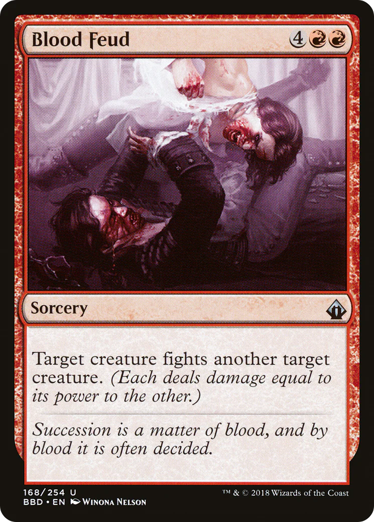 Blood Feud (BBD-168)  Foil - Battlebond