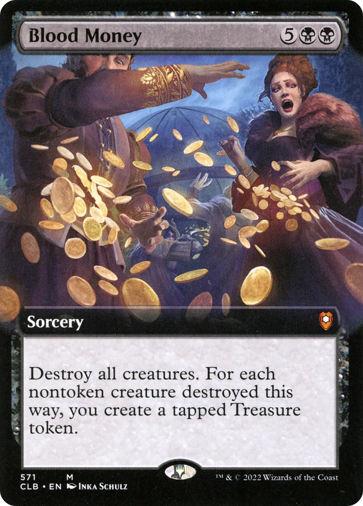 Blood Money (Extended Art) (CLB-571)  - Commander Legends: Battle for Baldur's Gate: (Extended Art)