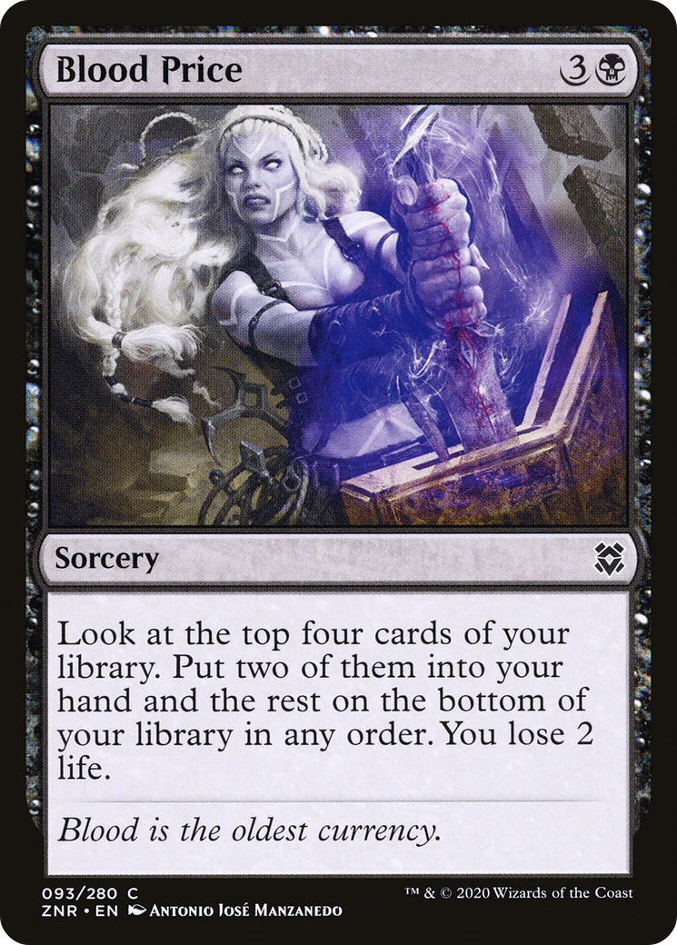 Blood Price (ZNR-093)  - Zendikar Rising