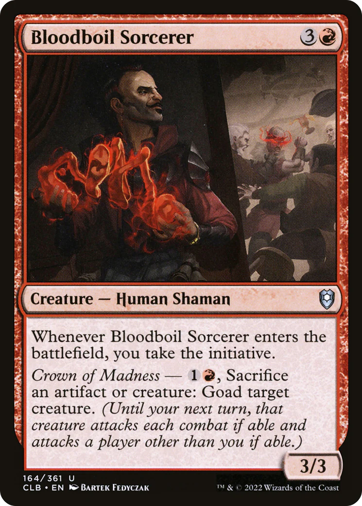 Bloodboil Sorcerer (CLB-164)  - Commander Legends: Battle for Baldur's Gate