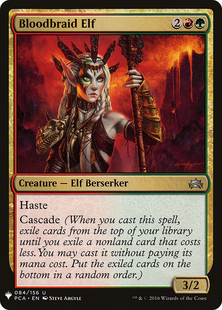 Bloodbraid Elf (LIST-PCA-84) - The List