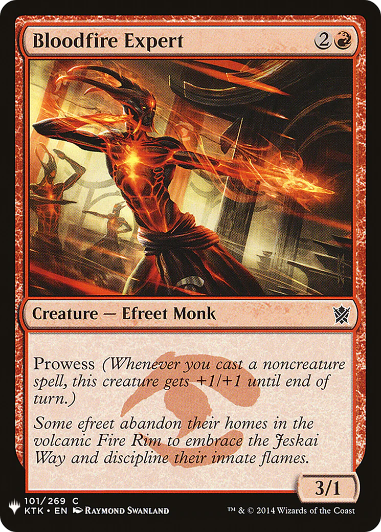 Bloodfire Expert (LIST-101)  - The List