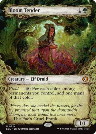 Bloom Tender (0324) (Showcase) (ECL-324)  - Lorwyn Eclipsed