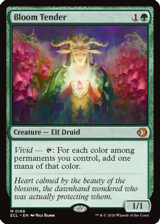Bloom Tender (ECL-166) Foil - Lorwyn Eclipsed