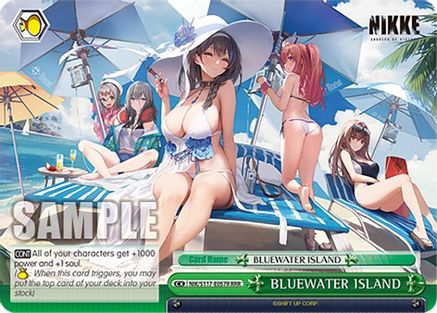 BLUEWATER ISLAND (RRR) (NIK/S117-E057R RRR) - GODDESS OF VICTORY: NIKKE