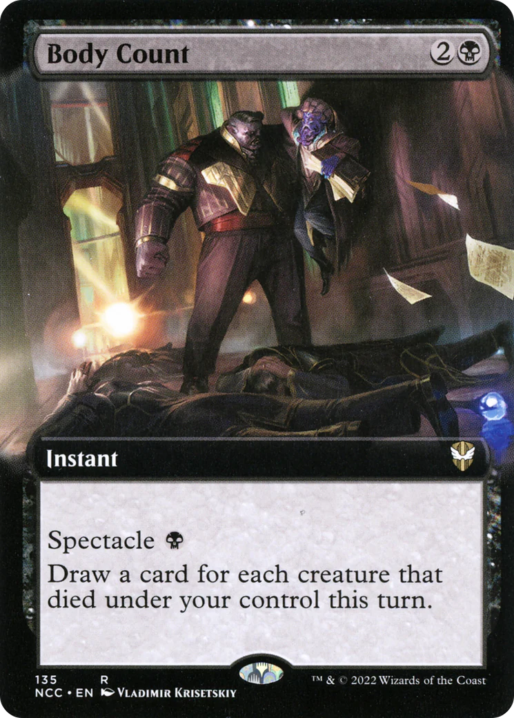 Body Count (Extended Art) (NCC-135)  - New Capenna Commander: (Extended Art)