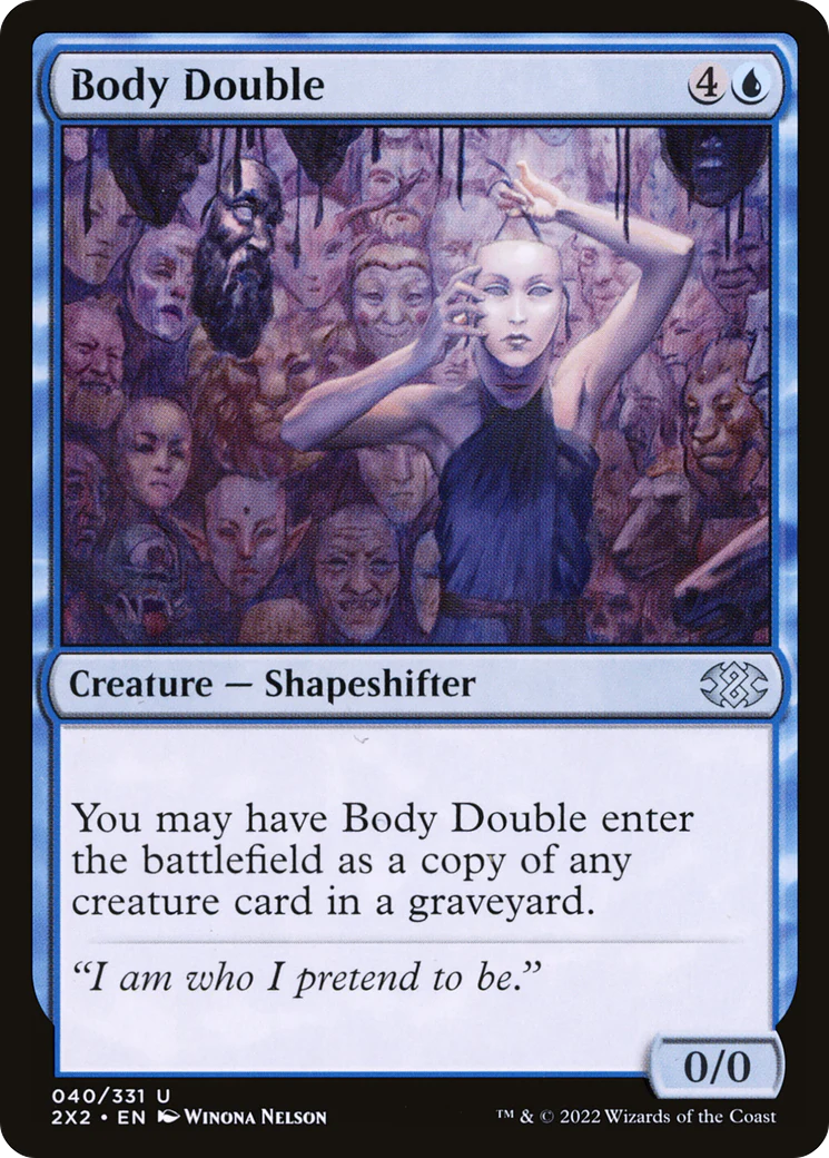 Body Double (2X2-040)  Foil - Double Masters 2022