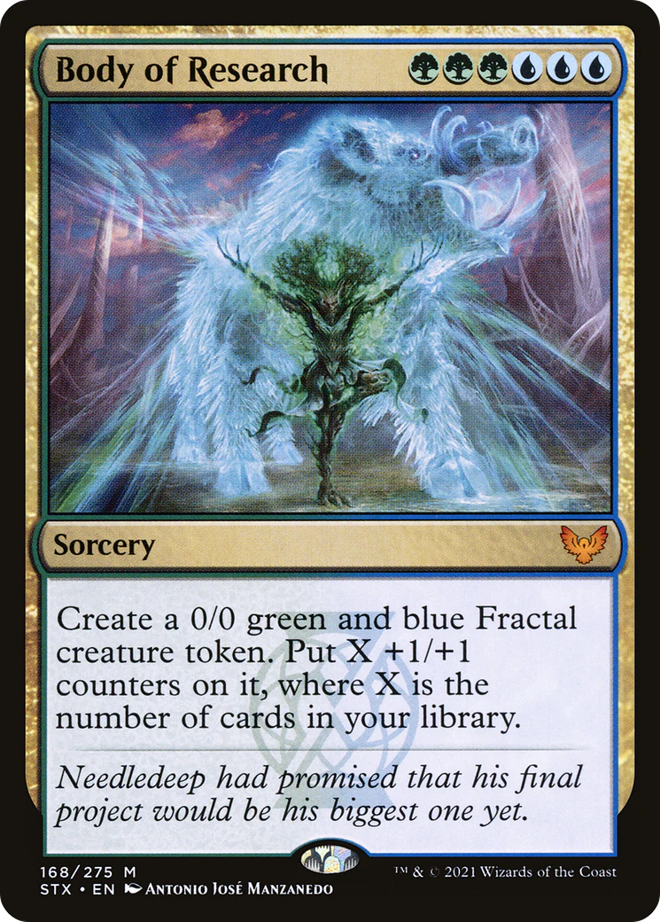 Body of Research (STX-168)  Foil - Strixhaven: School of Mages