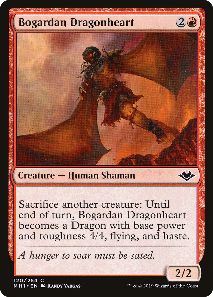 Bogardan Dragonheart (MH1-120)  - Modern Horizons