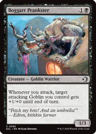 Boggart Prankster (ECL-093) Foil - Lorwyn Eclipsed