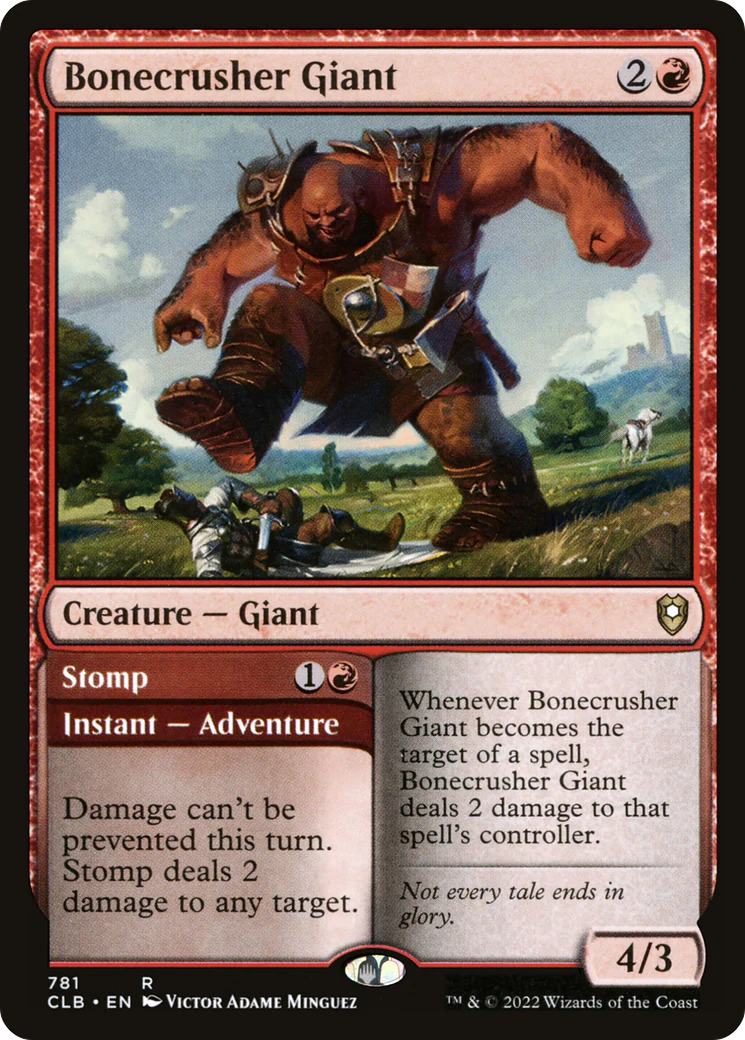 Bonecrusher Giant (CLB-781)  - Commander Legends: Battle for Baldur's Gate