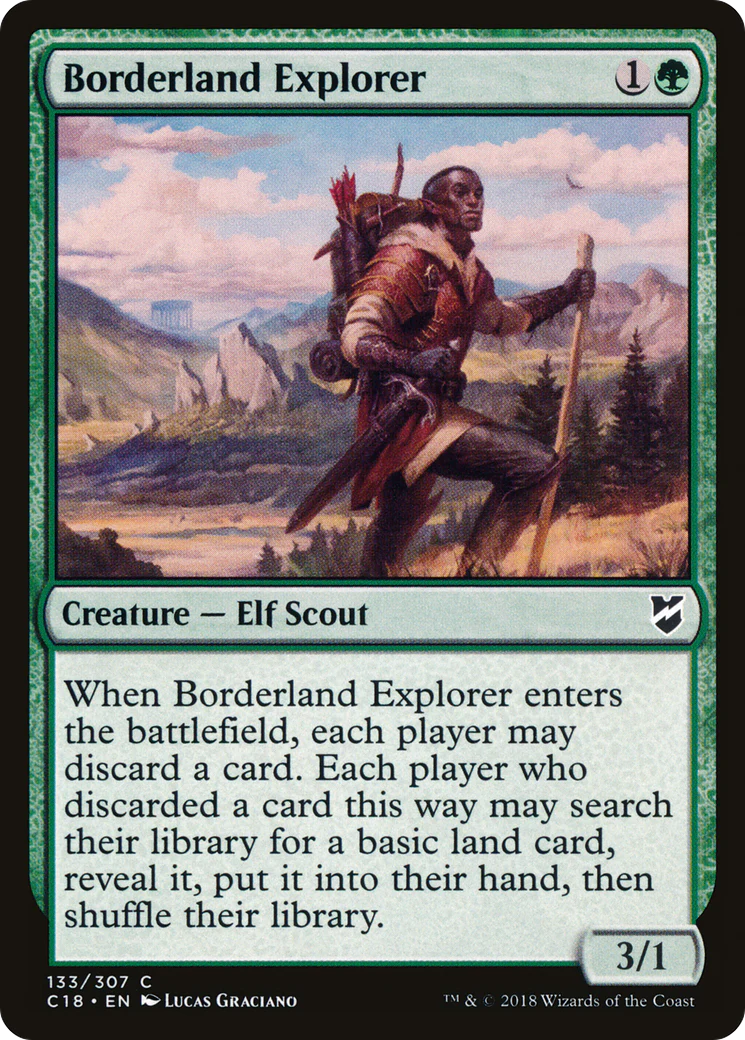 Borderland Explorer (C18-133)  - Commander 2018