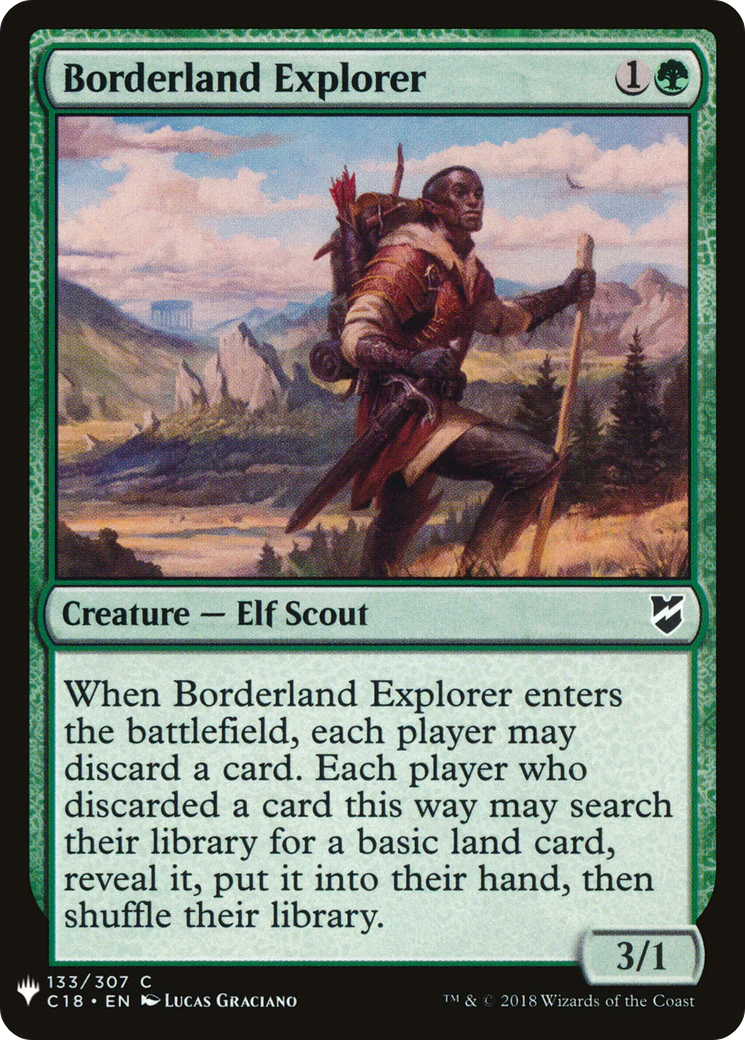 Borderland Explorer (LIST-133)  - The List