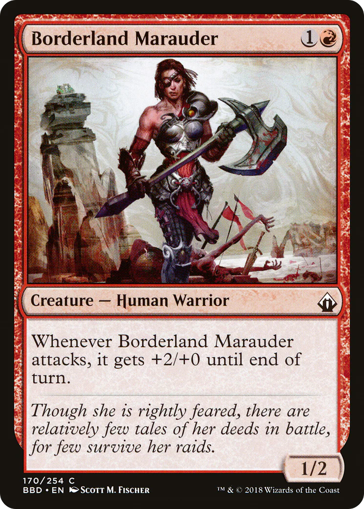 Borderland Marauder (BBD-170)  Foil - Battlebond
