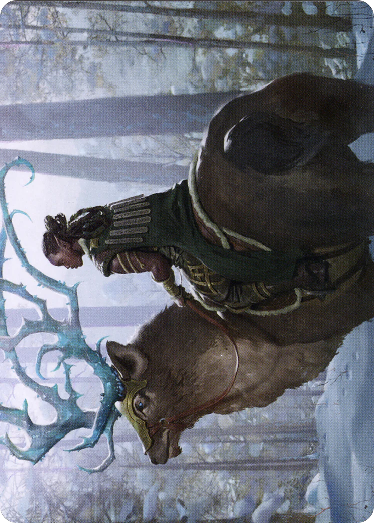 Boreal Outrider // Boreal Outrider (ASKHM-042)  - Art Series: Kaldheim (Borderless)