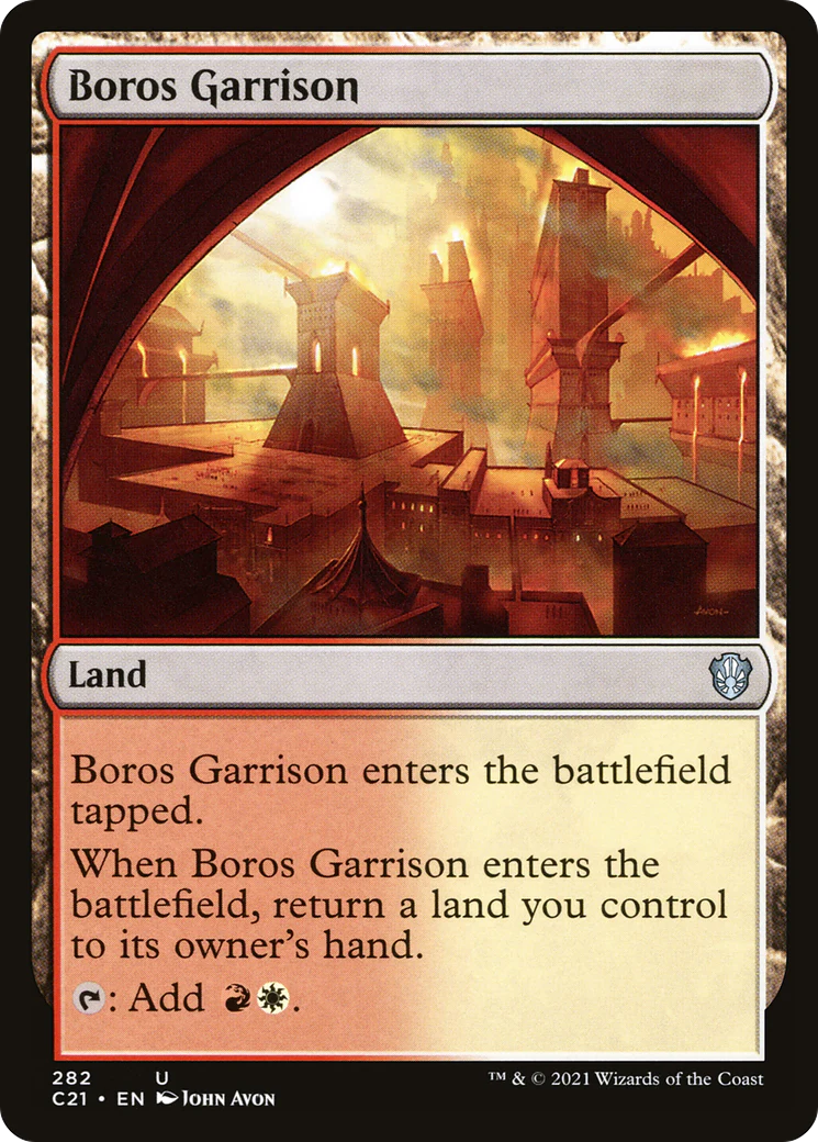 Boros Garrison (C21-282)  - Commander 2021
