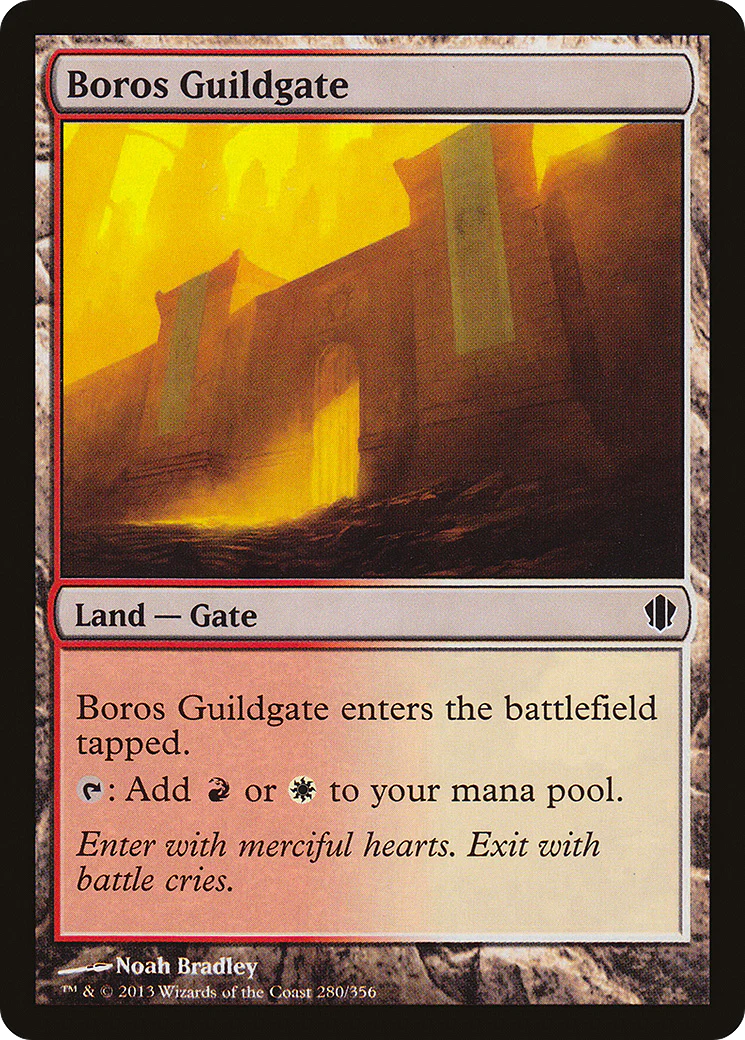 Boros Guildgate (C13-280)  - Commander 2013