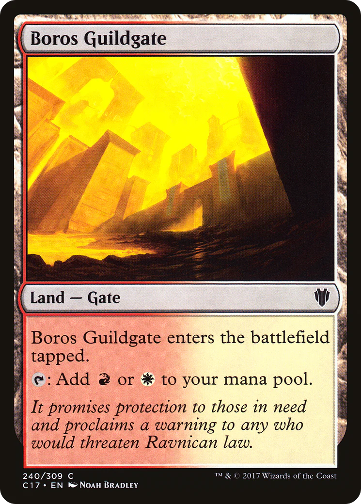 Boros Guildgate (C17-240)  - Commander 2017