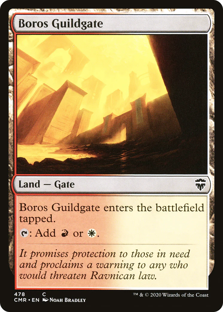 Boros Guildgate (CMR-478)  - Commander Legends