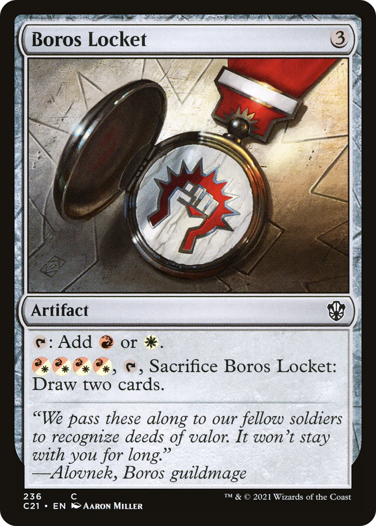 Boros Locket (C21-236)  - Commander 2021