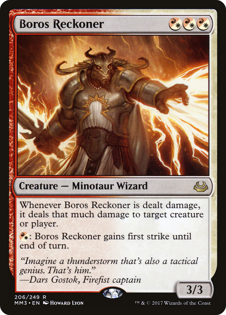 Boros Reckoner (MM3-206) Foil - Modern Masters 2017
