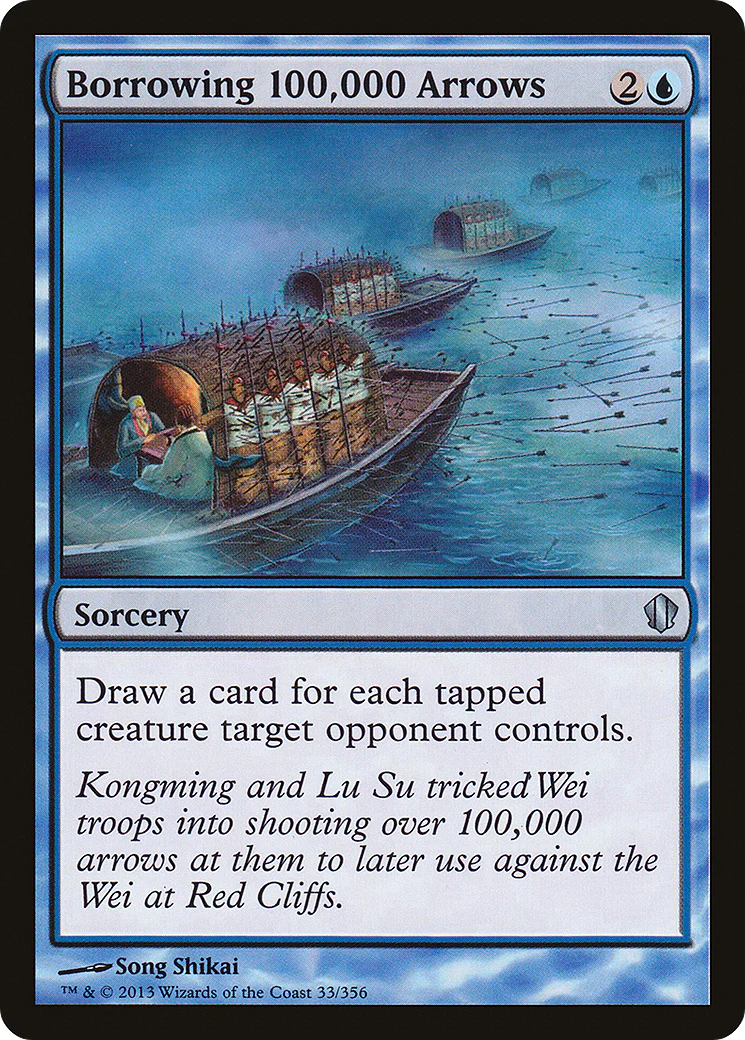 Borrowing 100,000 Arrows (C13-033)  - Commander 2013