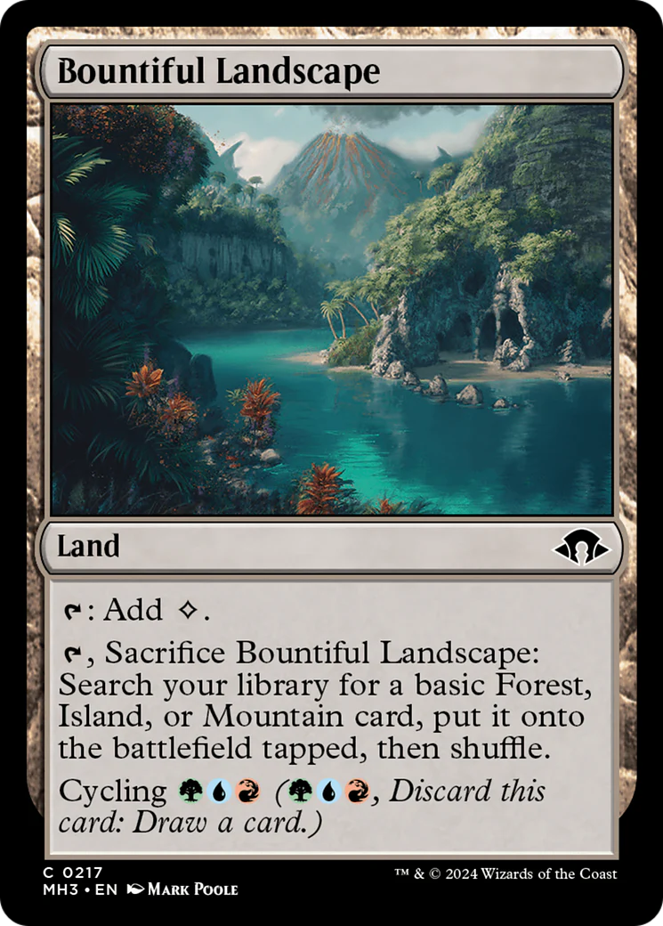 Bountiful Landscape (MH3-217)  - Modern Horizons 3