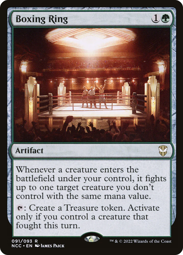 Boxing Ring (NCC-091)  - New Capenna Commander