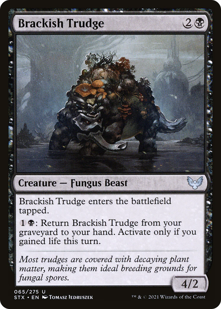 Brackish Trudge (STX-065)  Foil - Strixhaven: School of Mages