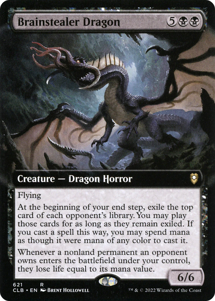 Brainstealer Dragon (Extended Art) (CLB-621)  - Commander Legends: Battle for Baldur's Gate: (Extended Art)