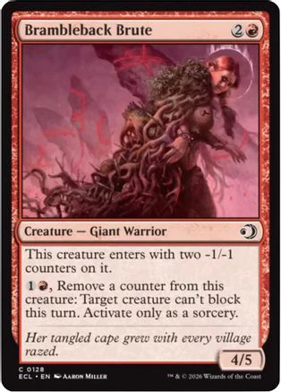 Brambleback Brute (ECL-128)  - Lorwyn Eclipsed