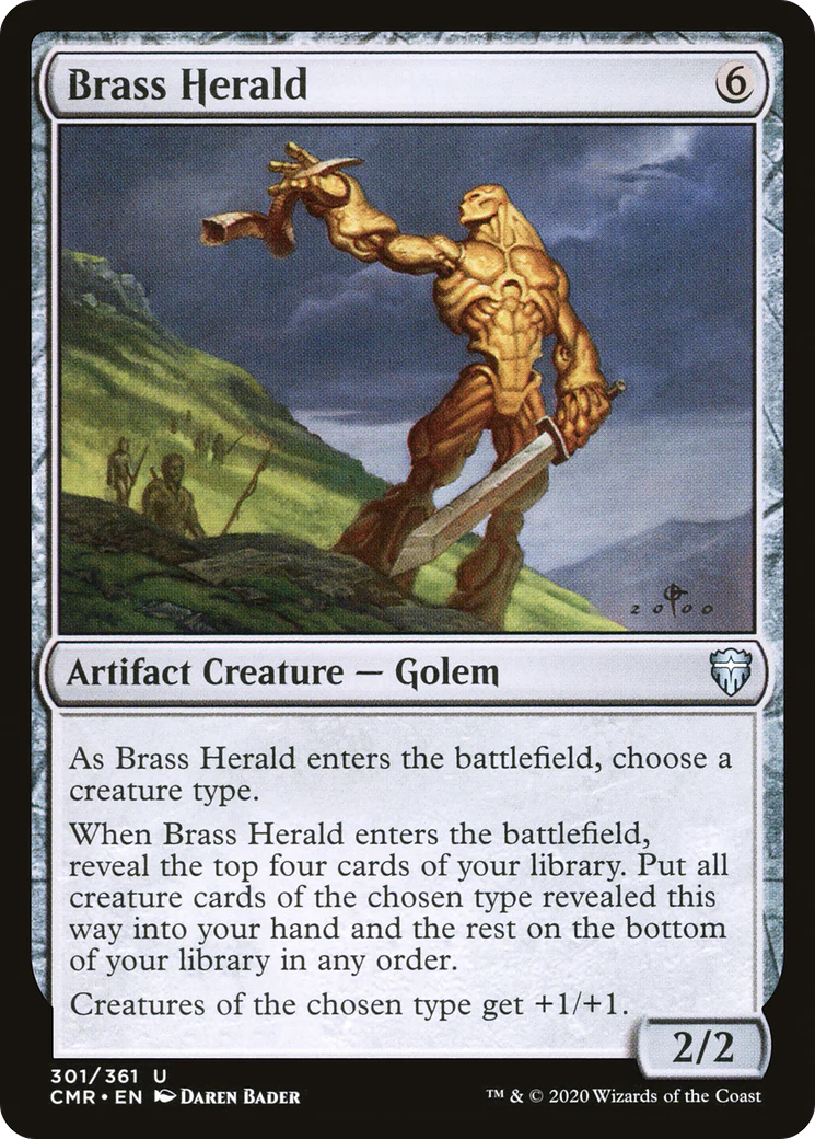 Brass Herald (CMR-301)  - Commander Legends