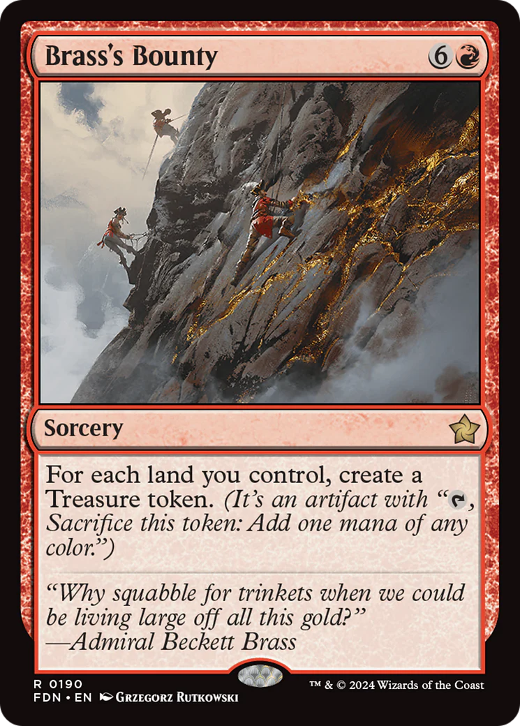Brass's Bounty (FDN-190)  - Foundations