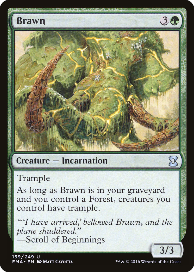 Brawn (EMA-159) Foil - Eternal Masters