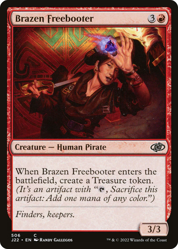 Brazen Freebooter (J22-506)  - Jumpstart 2022
