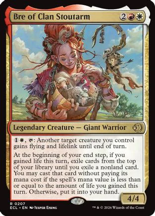Bre of Clan Stoutarm (ECL-207)  - Lorwyn Eclipsed
