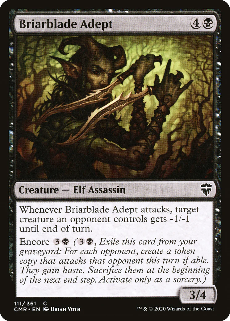 Briarblade Adept (CMR-111)  - Commander Legends