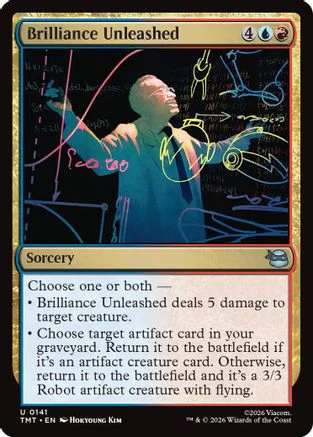 Brilliance Unleashed (TMT-141)  Foil - Teenage Mutant Ninja Turtles