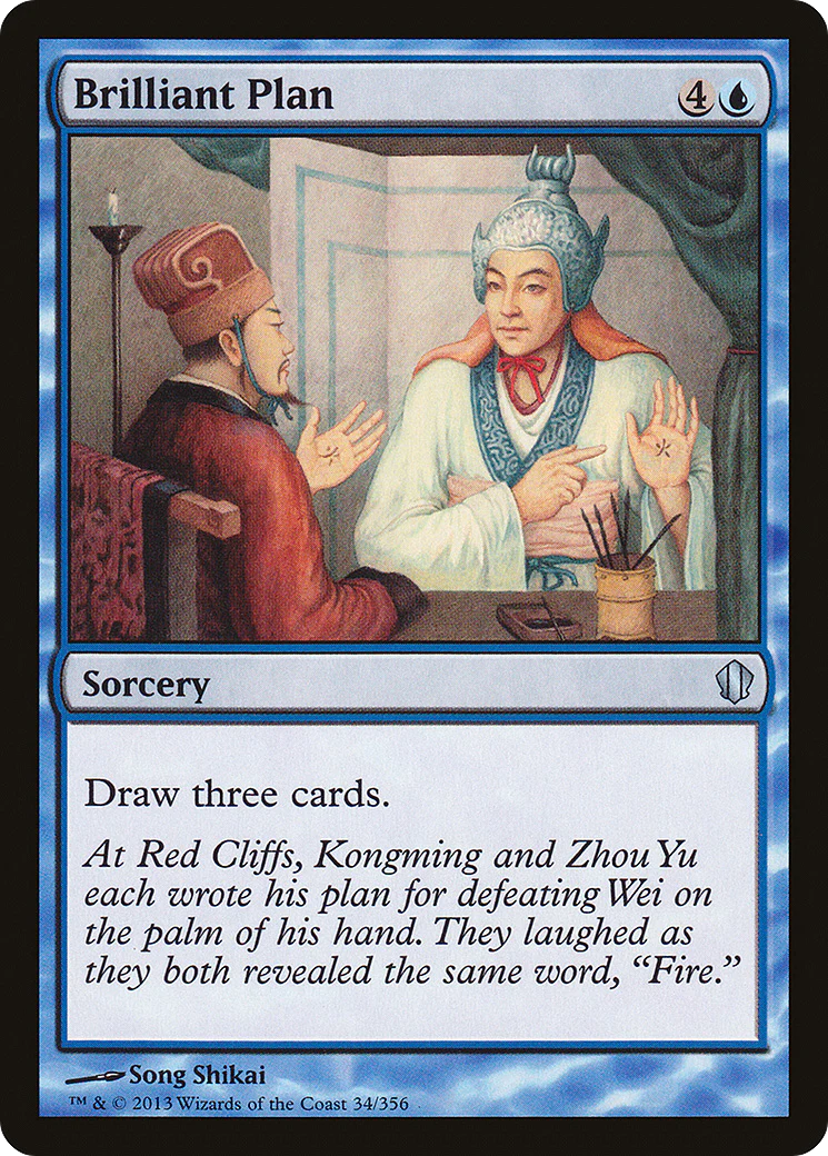 Brilliant Plan (C13-034)  - Commander 2013