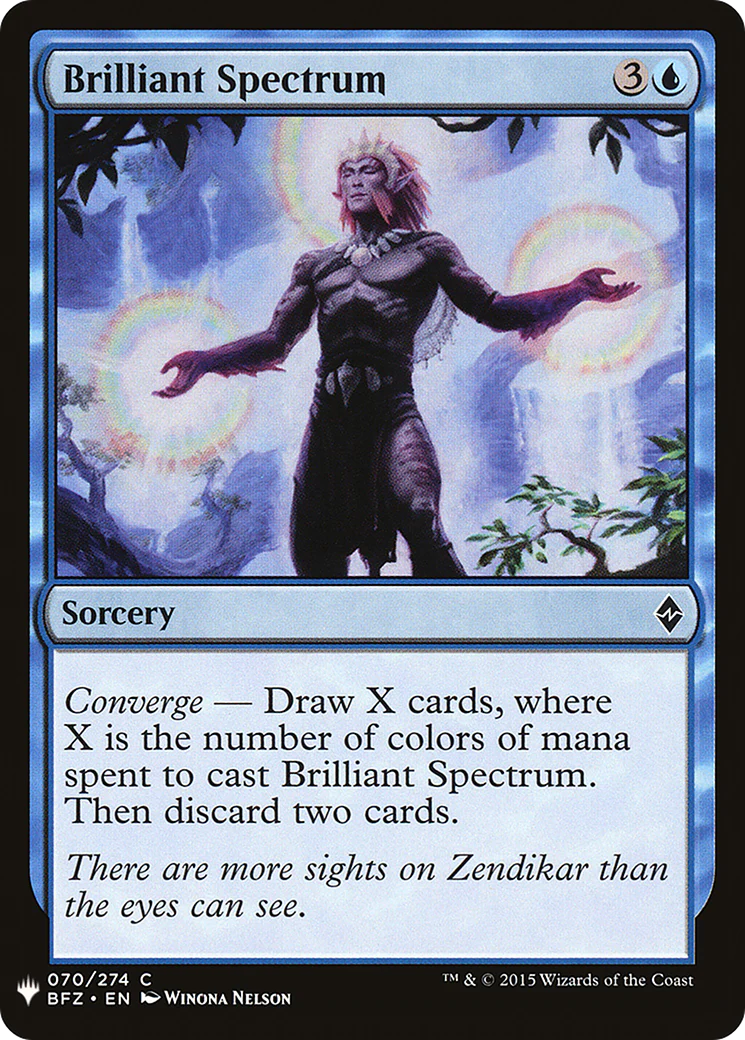 Brilliant Spectrum (LIST-BFZ-70)  - The List