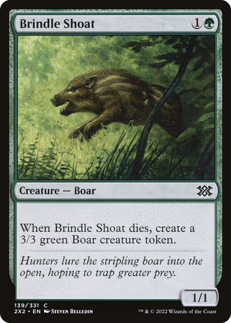 Brindle Shoat (2X2-139)  Foil - Double Masters 2022