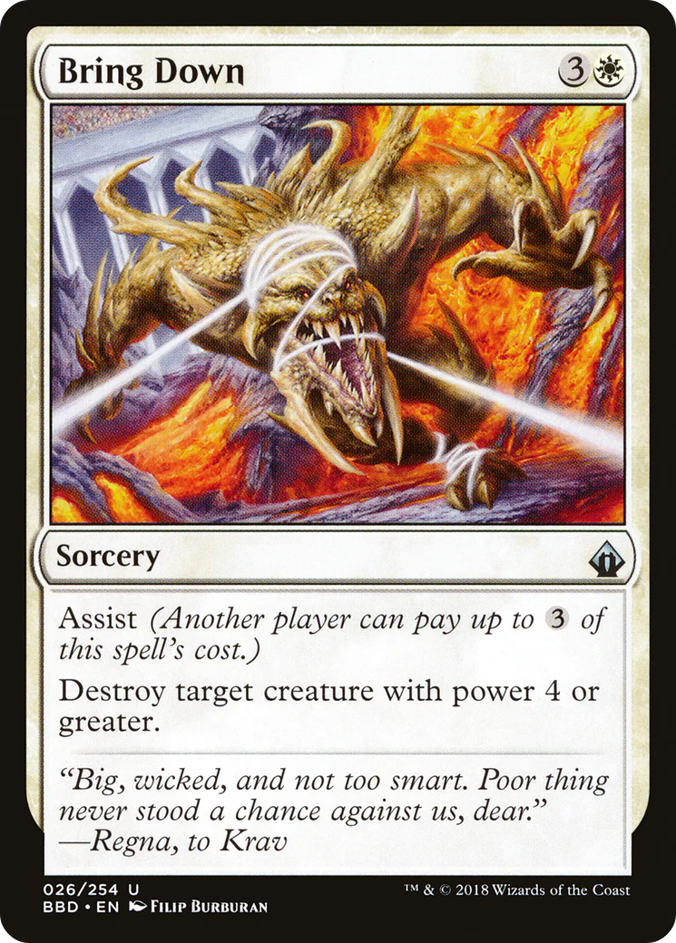 Bring Down (BBD-026)  Foil - Battlebond