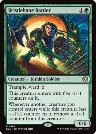 Bristlebane Battler (ECL-168)  Foil - Lorwyn Eclipsed