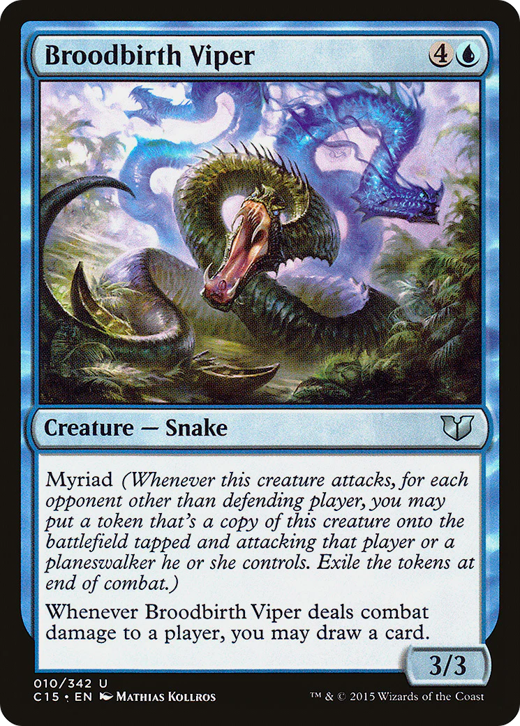 Broodbirth Viper (C15-010)  - Commander 2015
