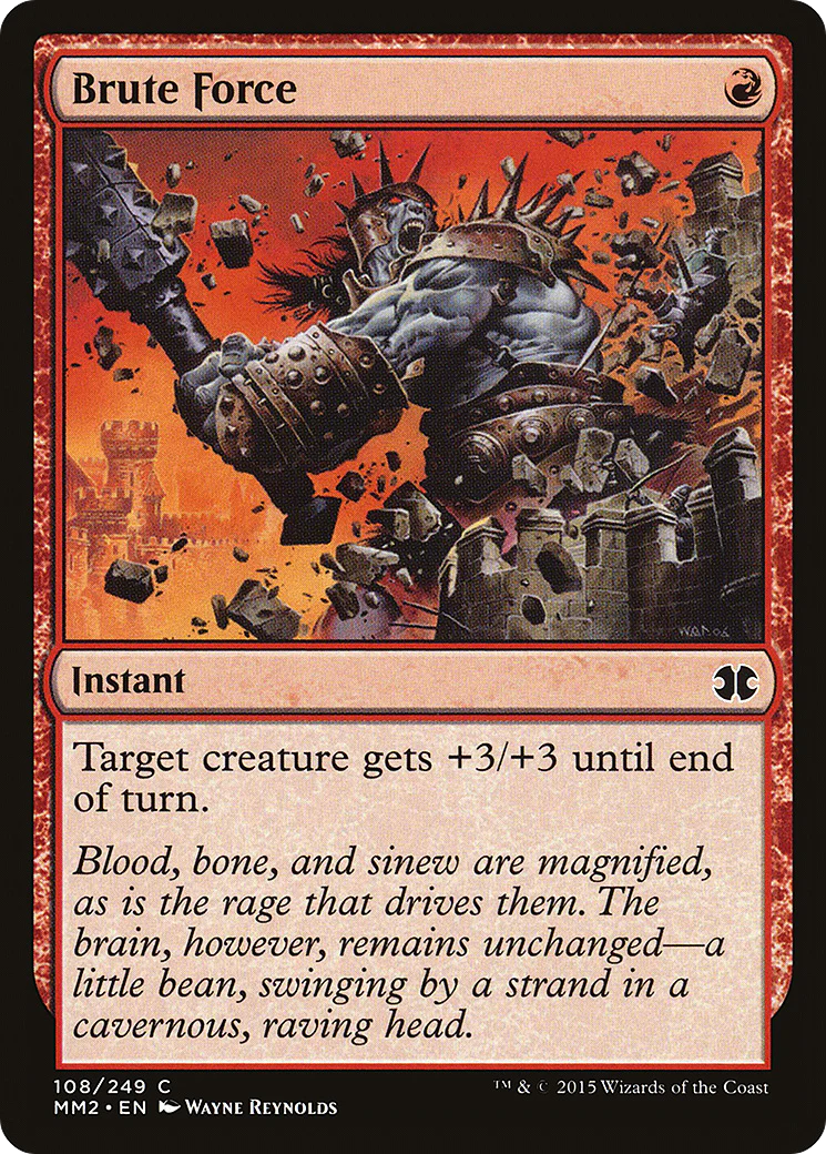 Brute Force (MM2-108)  - Modern Masters 2015