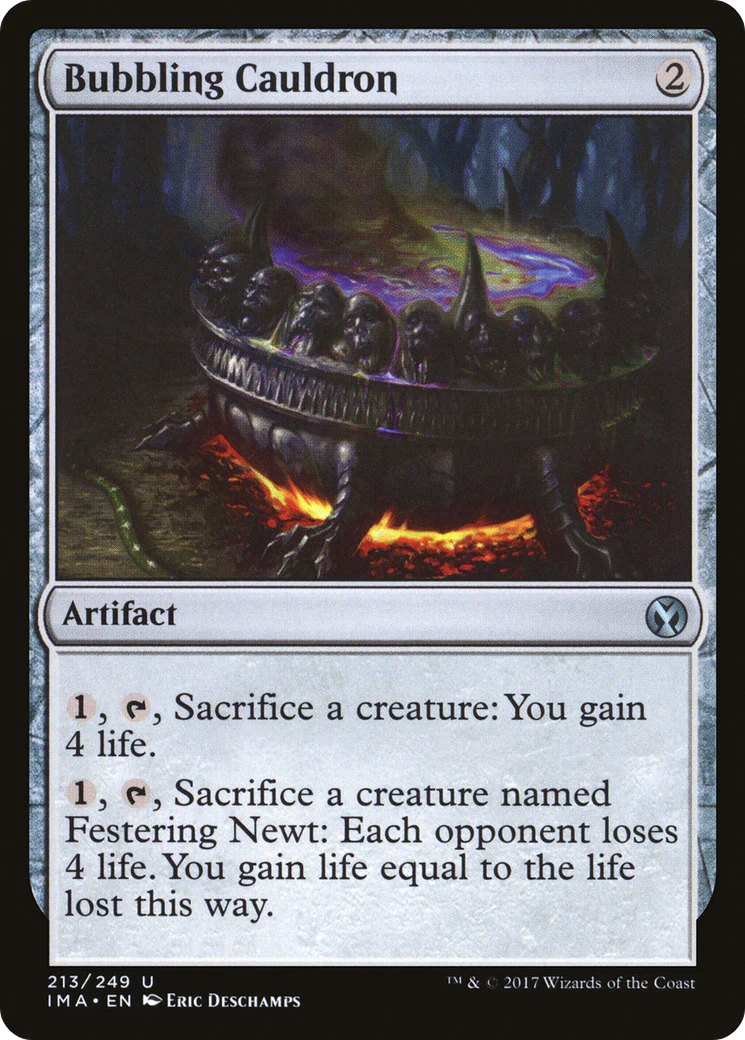 Bubbling Cauldron (IMA-213)  - Iconic Masters
