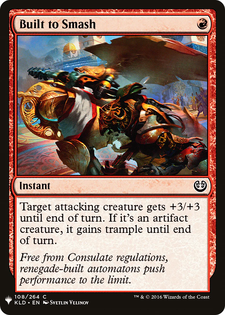Built to Smash (LIST-108)  - The List
